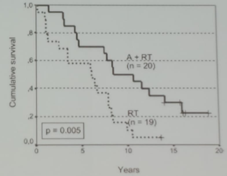 Kaplan Meier Curve of Patient Survival